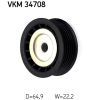 Ролик натяжителя ремня SKF VKM 34708 изображение 2