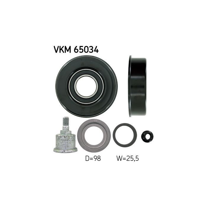 Ролик натяжителя ремня SKF VKM 65034