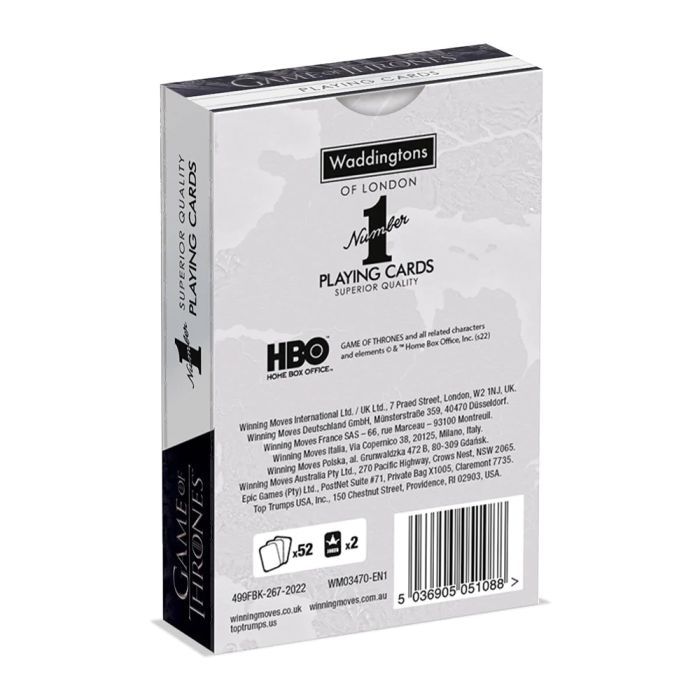 Гральні карти Winning Moves Game Of Thrones Waddingtons No.1 (WM03470-EN1-12) зображення 6