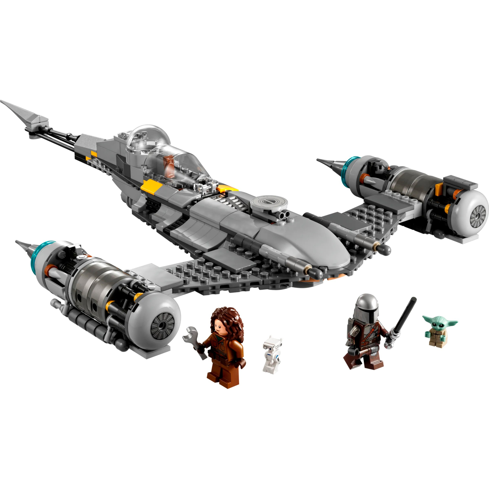Конструктор LEGO Star Wars Мандалорський зоряний винищувач N-1, 412 деталей (75325) зображення 6