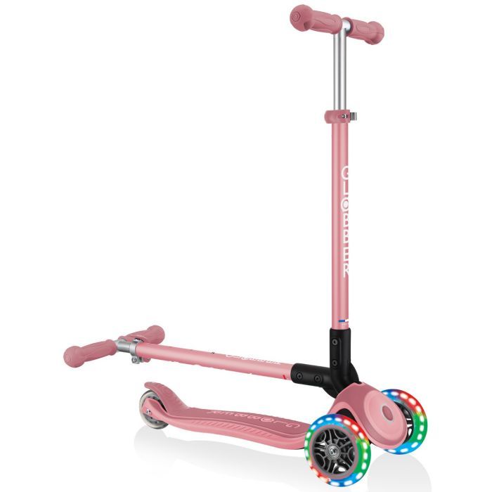 Самокат Globber Primo Foldable Plus Lights мятный (439-206) изображение 8