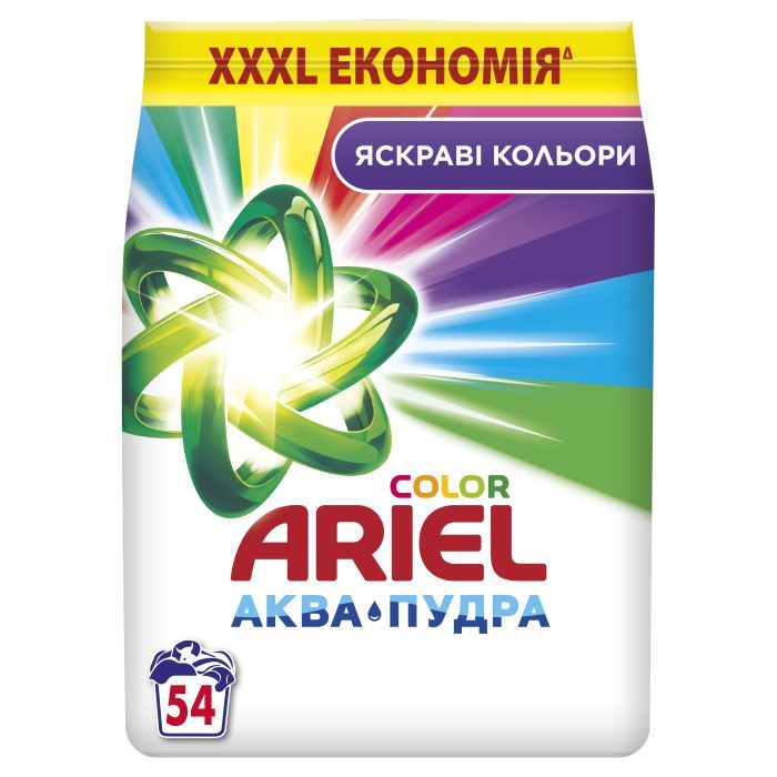 Стиральный порошок Ariel Аква-Пудра Color 8.1 кг (8006540535004)
