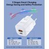Зарядний пристрій Choetech GaN USB-A/USB-C 33W QC3.0/PD/PPS (PD5006-EU-WH) зображення 8