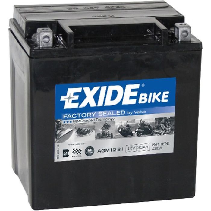 Аккумулятор автомобильный EXIDE Ready AGM 30Ah Н Ев (-/+) (430EN) (AGM12-31)