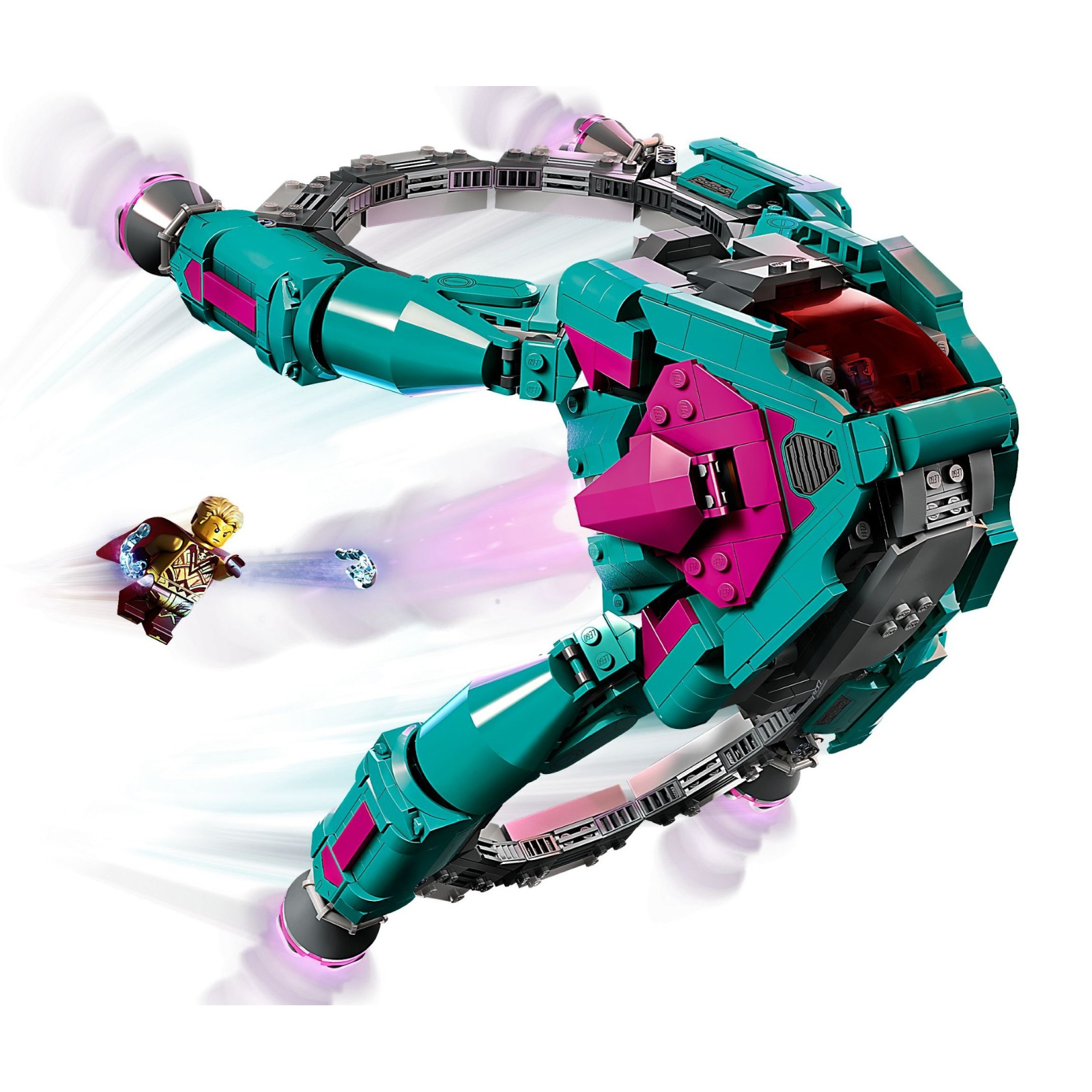 Конструктор LEGO Marvel Super Heroes Новый звездолет Часовых Галактики 378 деталей (76255) изображение 3