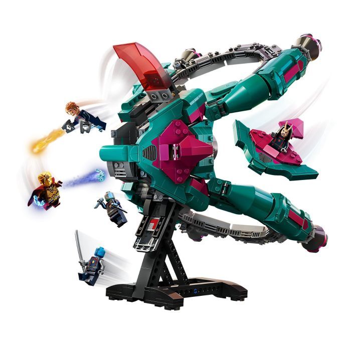 Конструктор LEGO Marvel Super Heroes Новый звездолет Часовых Галактики 378 деталей (76255) изображение 4