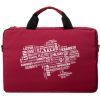 Сумка для ноутбука Vinga 15.6" NB1502 Burgundy, white print (NB1502UWBY) изображение 4