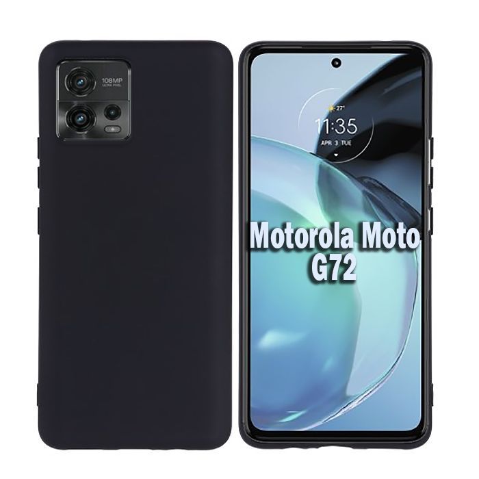 Чохол до мобільного телефона BeCover Motorola Moto G72 Black (708931) зображення 2