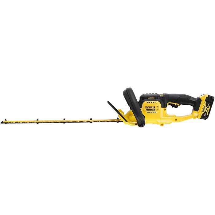 Кусторез DeWALT 18 В, 5Ah, длина ножа 55 см, диаметр веток 25 мм (DCMHT563P1) изображение 2