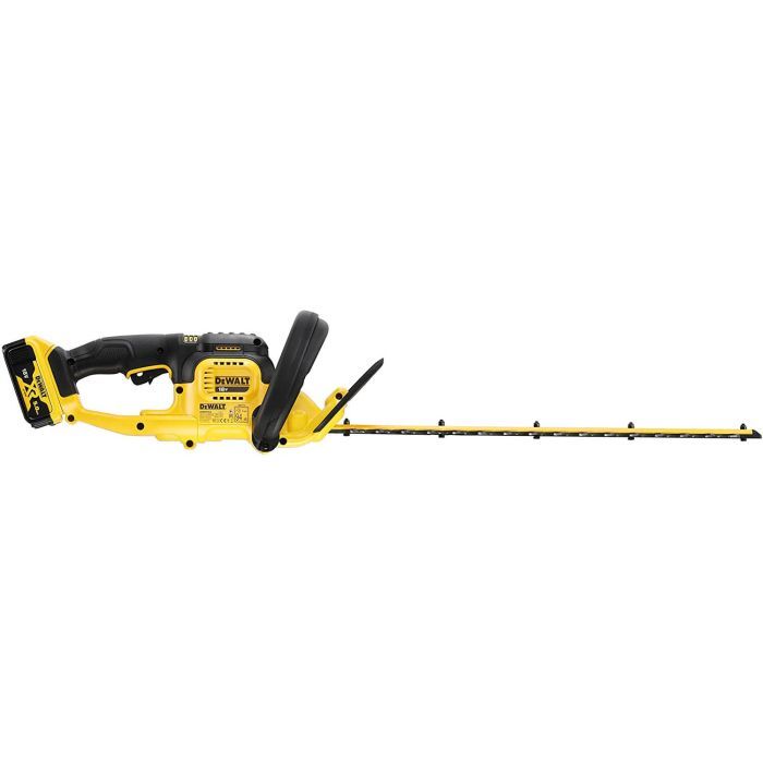 Кусторез DeWALT 18 В, 5Ah, длина ножа 55 см, диаметр веток 25 мм (DCMHT563P1) изображение 3
