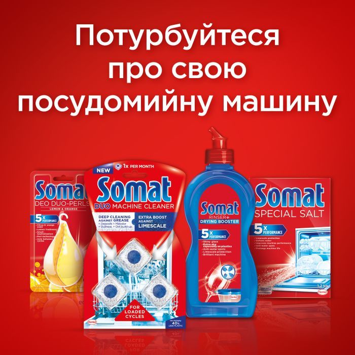 Таблетки для посудомийних машин Somat Gold 70 шт. (9000101577136/9000101808834) зображення 8