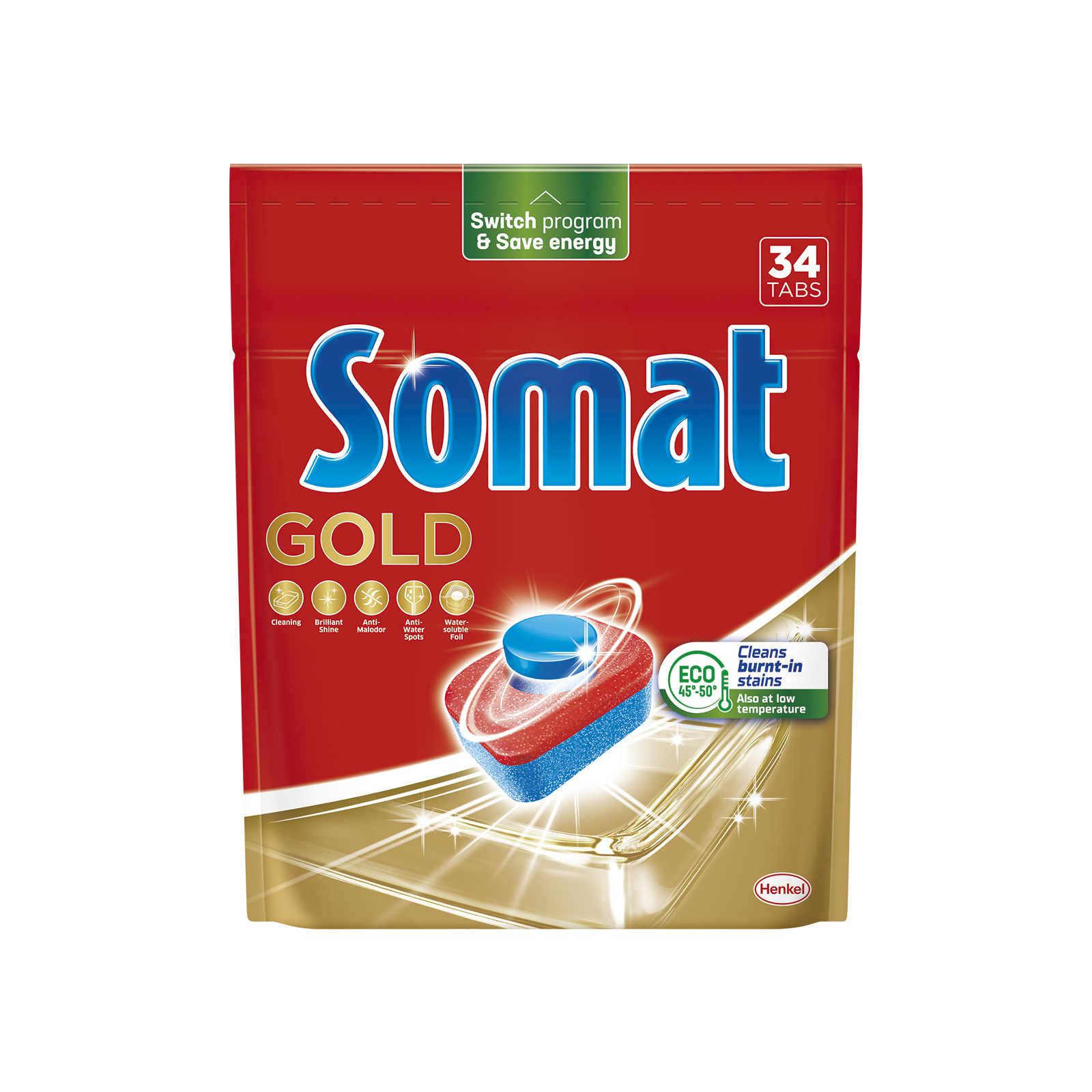 Таблетки для посудомоечных машин Somat Gold 10 шт (9000101320831)