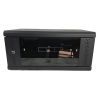 Шкаф настенный Eserver 4U 19" 600х350х284 (Ш*Г*В), стекло, чёрная (ES-Е435B) изображение 8
