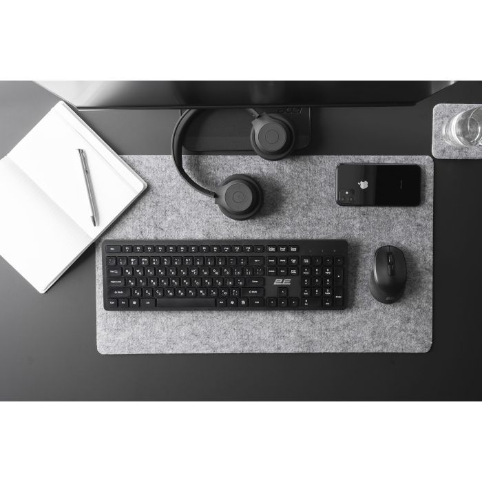 Клавиатура 2E KS260 Wireless Black (2E-KS260WB) изображение 5
