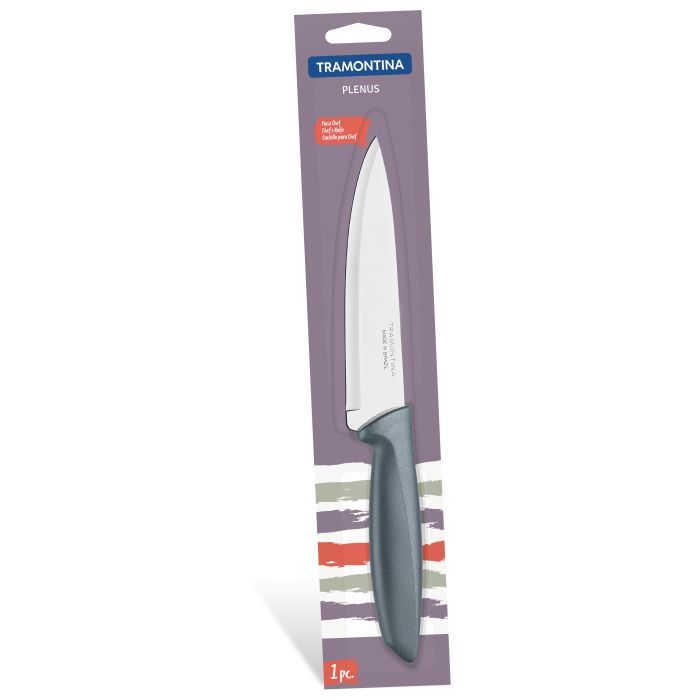 Кухонный нож Tramontina Plenus Grey Chef 152 мм (23426/166) изображение 3