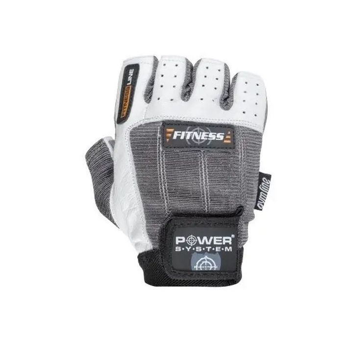 Перчатки для фитнеса Power System Fitness PS-2300 Grey/White M (PS-2300_M_Grey-White) изображение 3