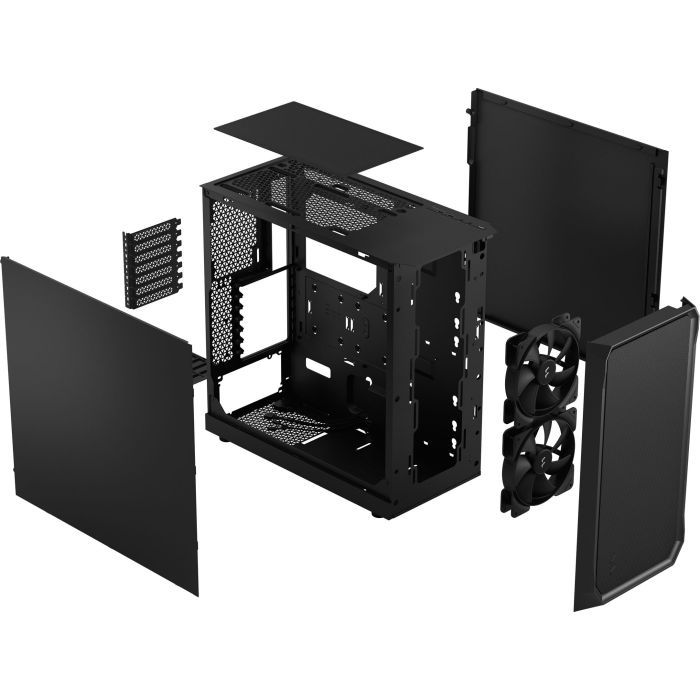 Корпус для ПК Fractal Design Focus 2 Black Solid (FD-C-FOC2A-07) изображение 12