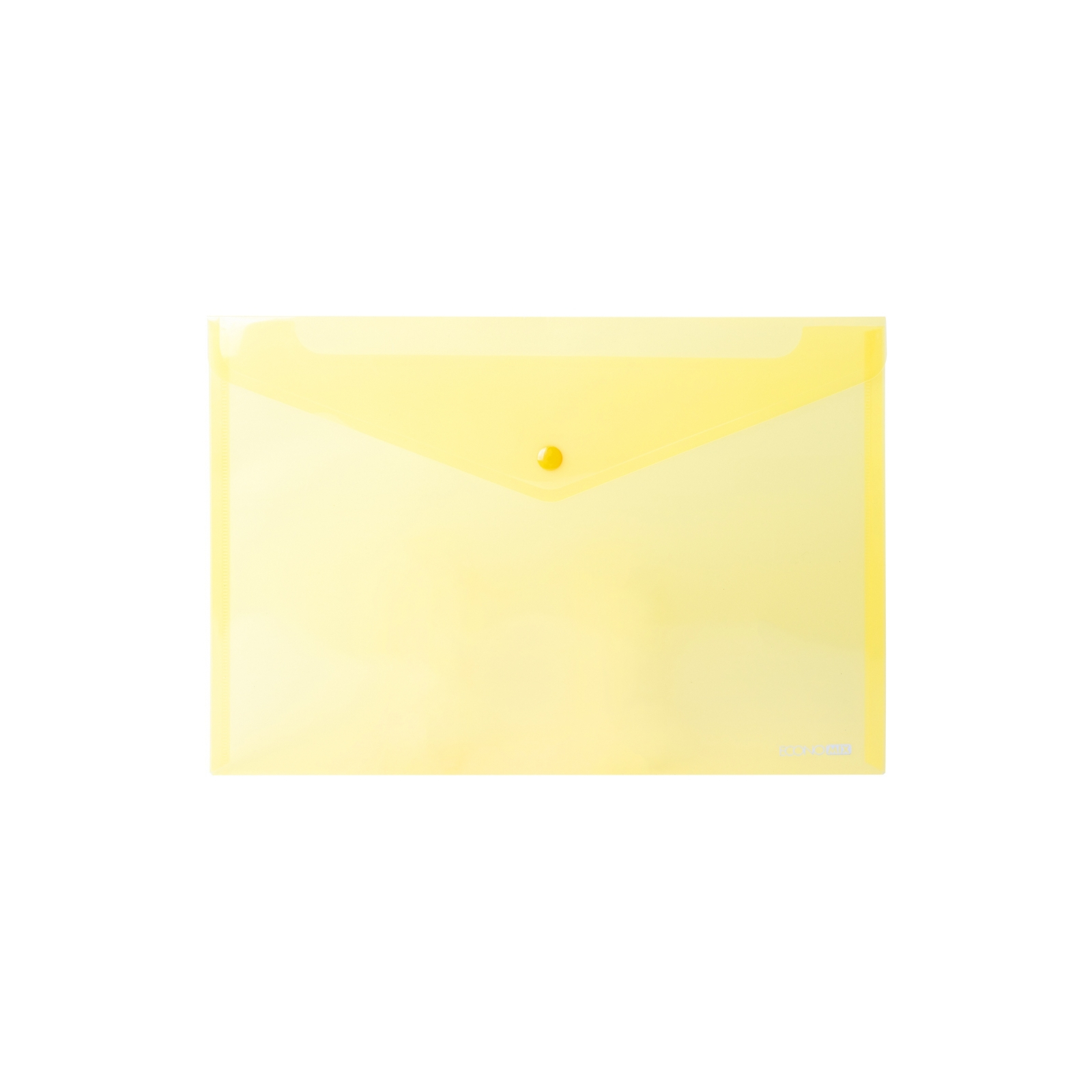 Папка - конверт Economix А4 180 мкм фактура "глянец" желтая (E31301-05)