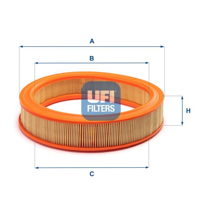 Воздушный фильтр для автомобиля UFI 30.803.00
