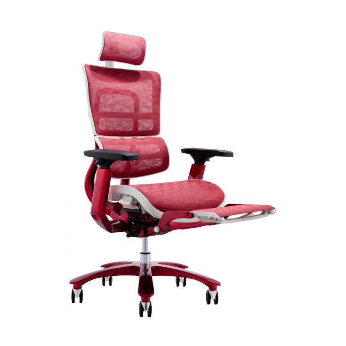 Офісне крісло GT Racer X-815L White/Red (X-815L White/Red (W-52)) зображення 2