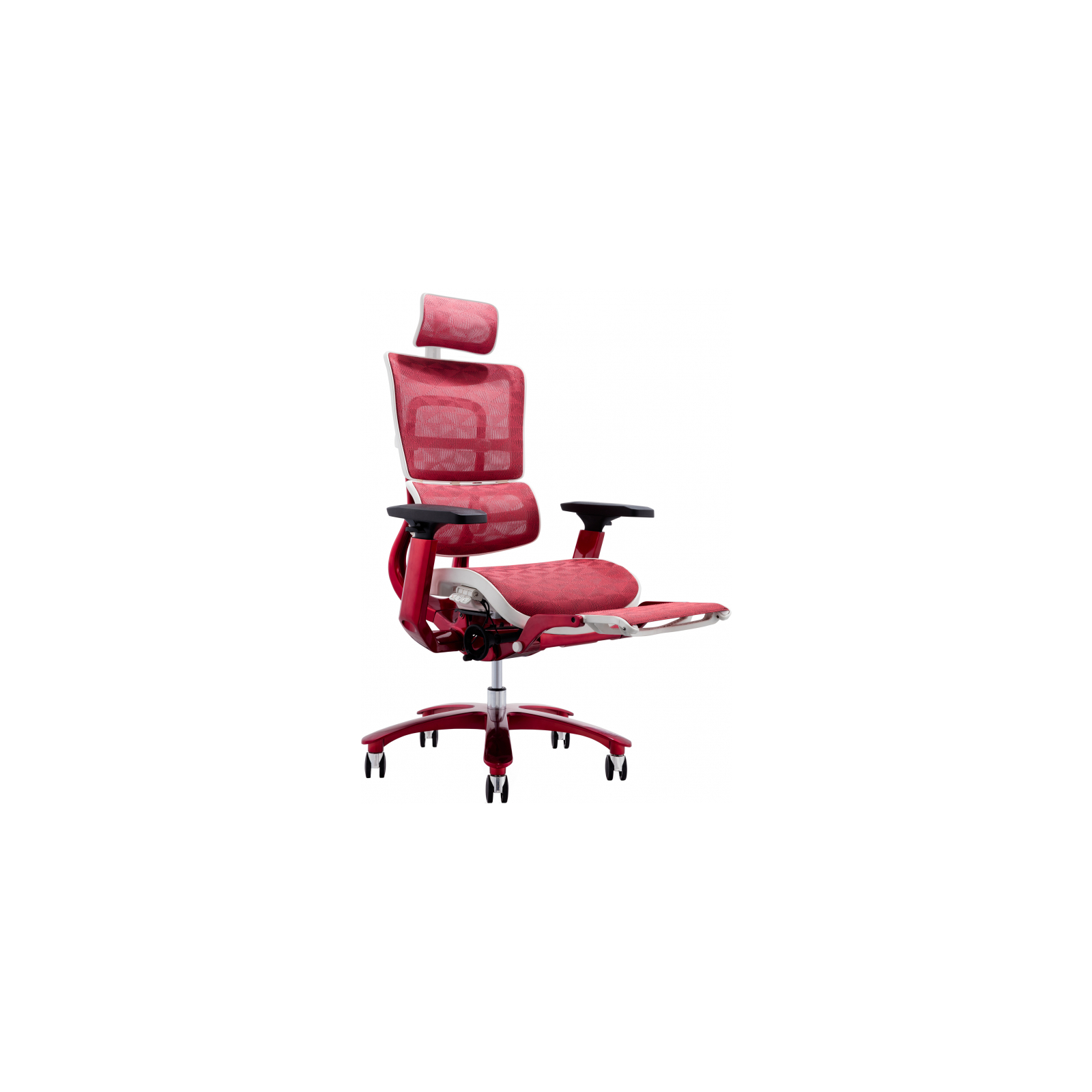 Офісне крісло GT Racer X-815L White/Red (X-815L White/Red (W-52)) зображення 2