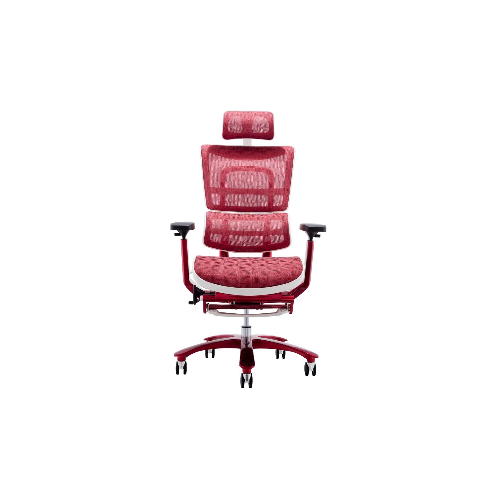 Офісне крісло GT Racer X-815L White/Red (X-815L White/Red (W-52)) зображення 3