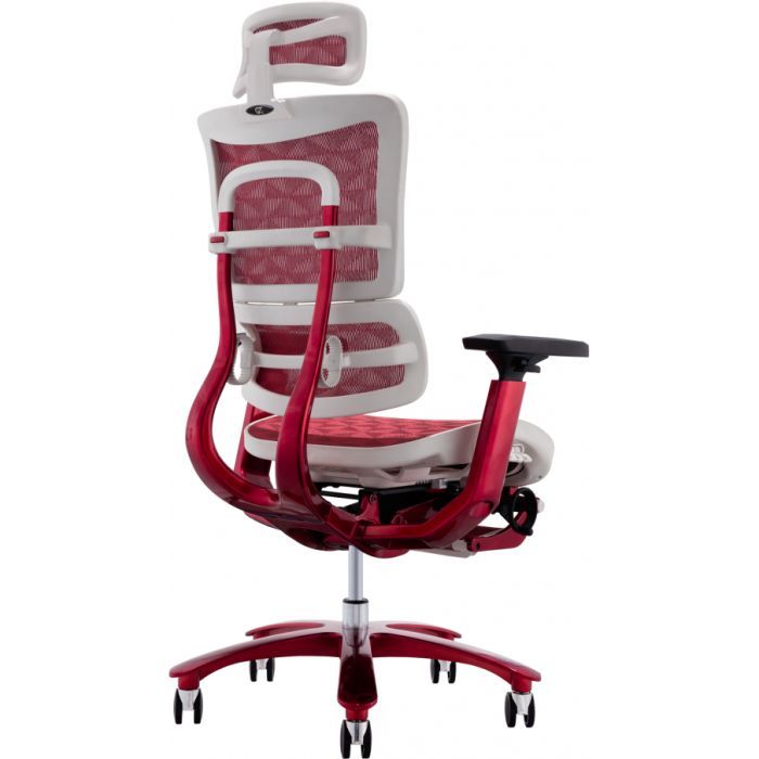 Офісне крісло GT Racer X-815L White/Red (X-815L White/Red (W-52)) зображення 5