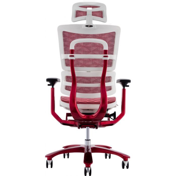 Офісне крісло GT Racer X-815L White/Red (X-815L White/Red (W-52)) зображення 6