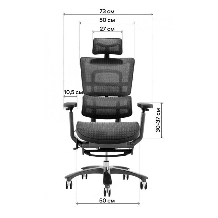 Офісне крісло GT Racer X-815L White/Red (X-815L White/Red (W-52)) зображення 7
