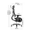 Офісне крісло GT Racer X-815L White/Red (X-815L White/Red (W-52)) зображення 8