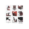 Офісне крісло GT Racer X-815L White/Red (X-815L White/Red (W-52)) зображення 9
