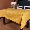 Скатерть MirSon Рогожа №201 Yellow Paste 130x180 см (2200006737704)