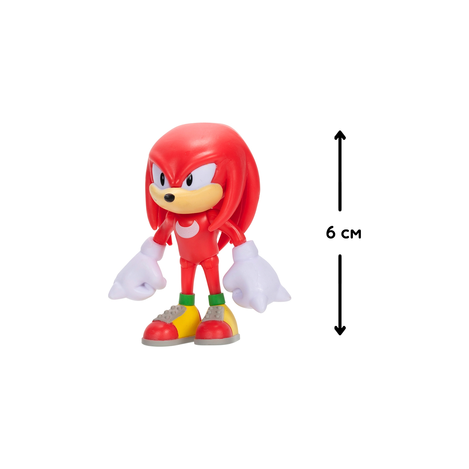Фигурка Sonic the Hedgehog с артикуляцией - Классический Наклз 6 см (41436i) изображение 5