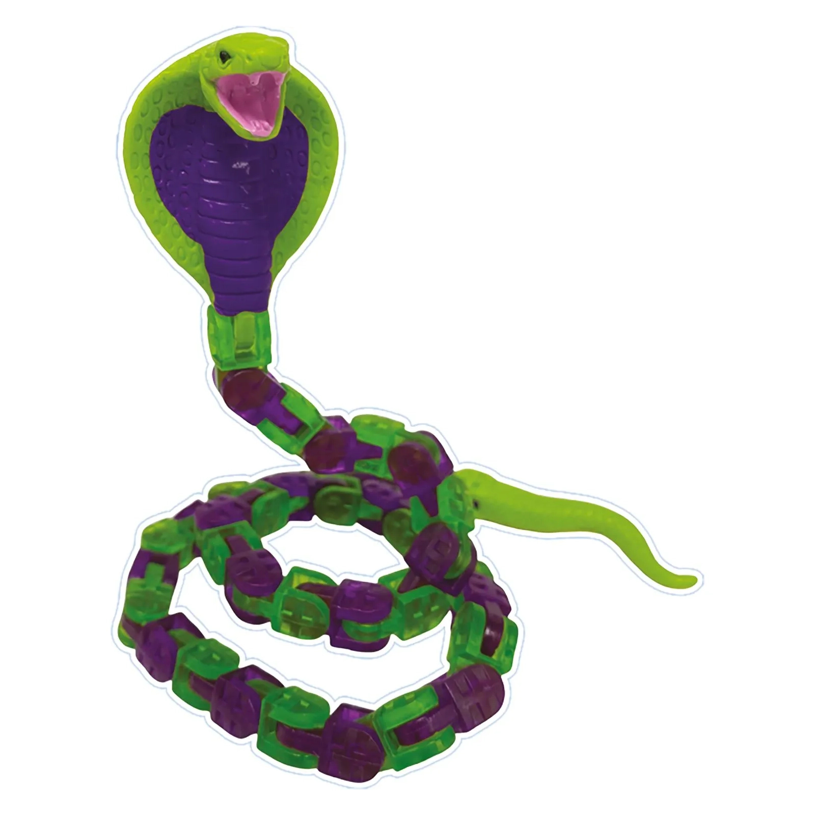 Фігурка Zing Klixx Creaturez - Fidget Кобра фіолетово-зелена (KX130_A)