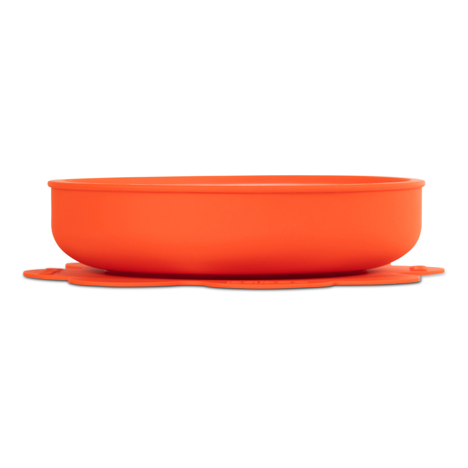Тарелка детская Baboo с противоскользящим основанием, 6+ мес (оранжевая) (9-023) изображение 2