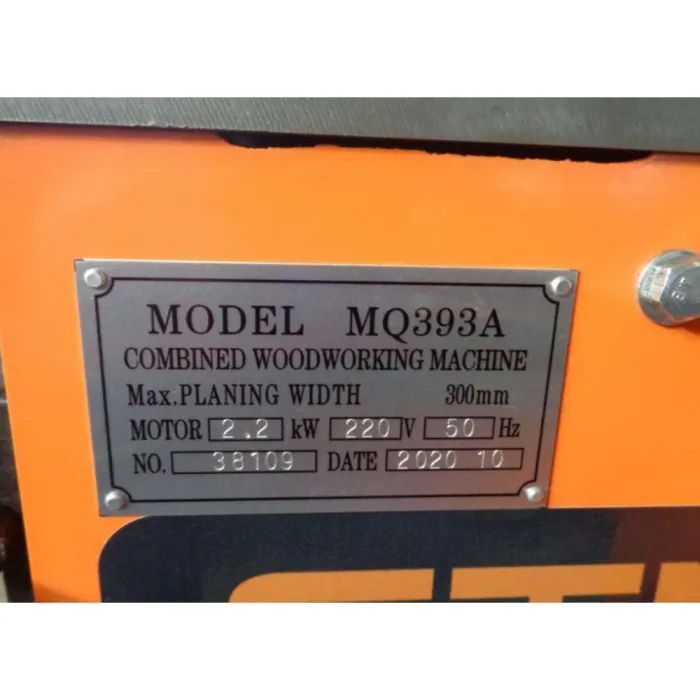 Верстак GTM комбинированный деревообрабатывающий MQ393A 2,2 кВт 220В (MQ393A) изображение 3