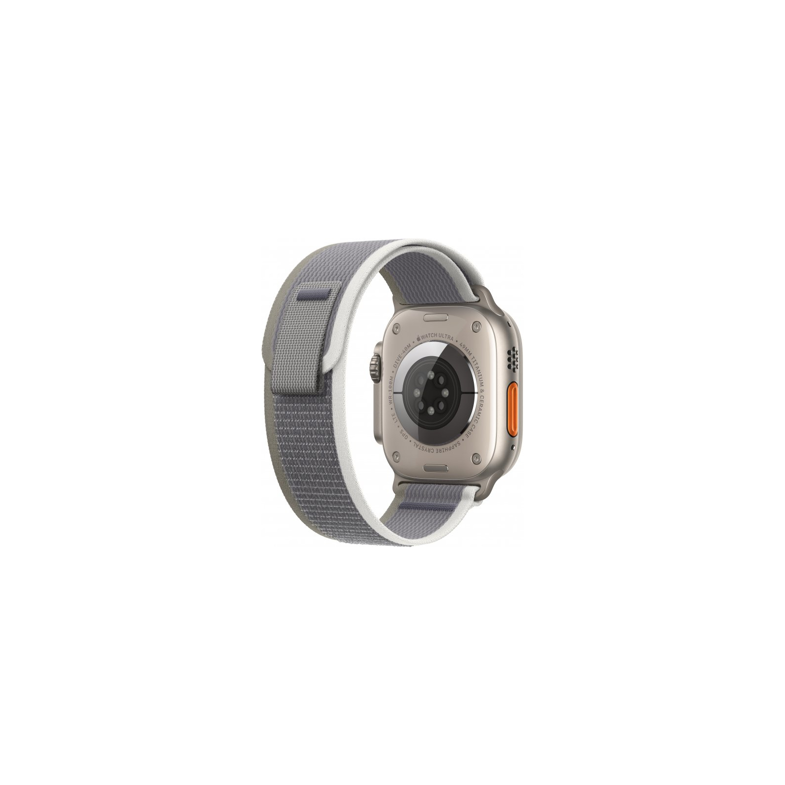 Смарт-годинник Apple Watch Ultra 2 GPS + Cellular, 49mm Titanium Case with Orange/Beige Trail Loop - M/L (MRF23UL/A) зображення 3