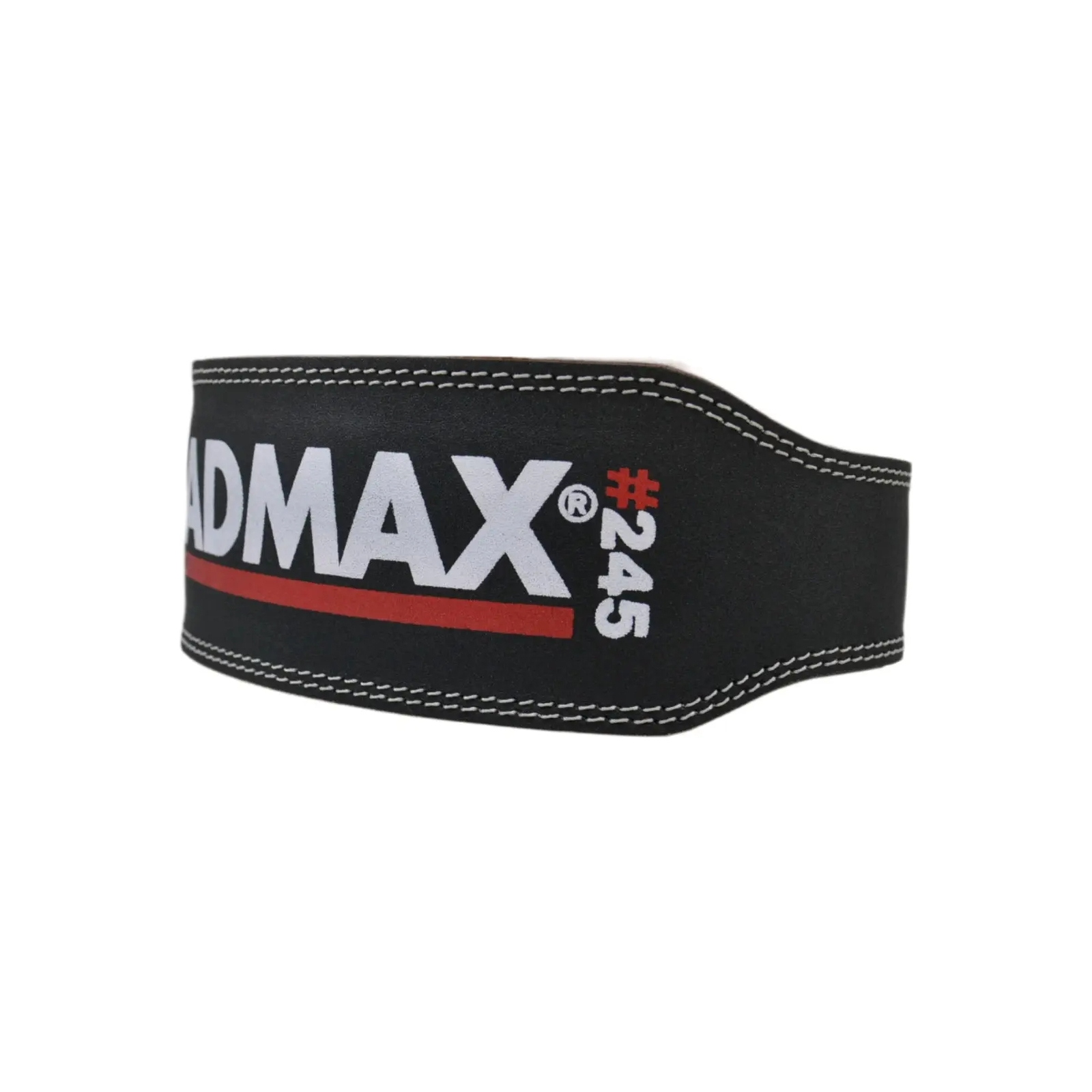Атлетический пояс MadMax MFB-245 Full leather шкіряний Black XXL (MFB-245_XXL) изображение 4