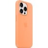 Чохол до мобільного телефона Apple iPhone 15 Pro Silicone Case with MagSafe Orange Sorbet (MT1H3ZM/A) зображення 5