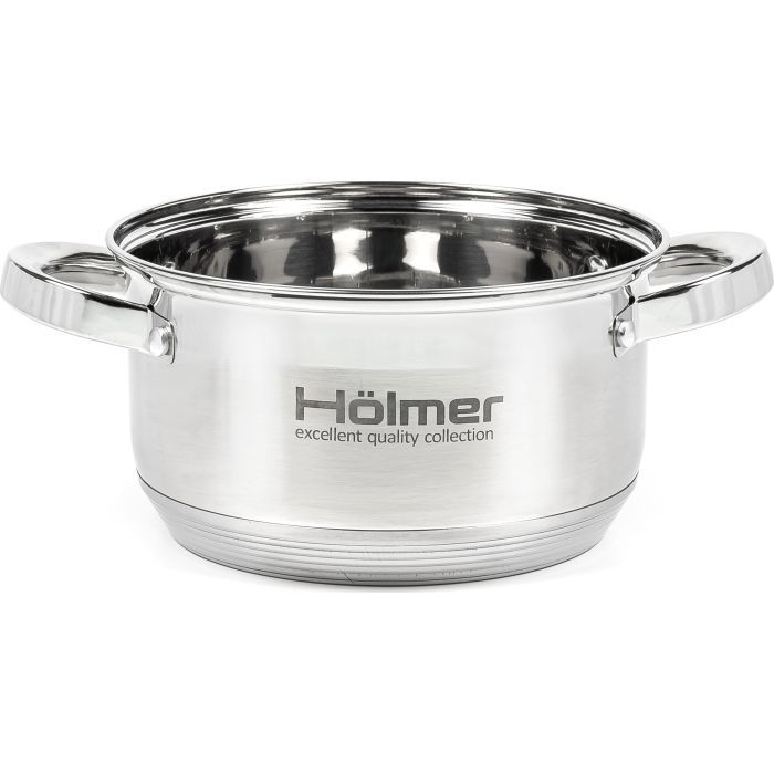 Набор посуды Hölmer з кришками 1,5л/2,7л/5л (CS-1652-SS) изображение 4