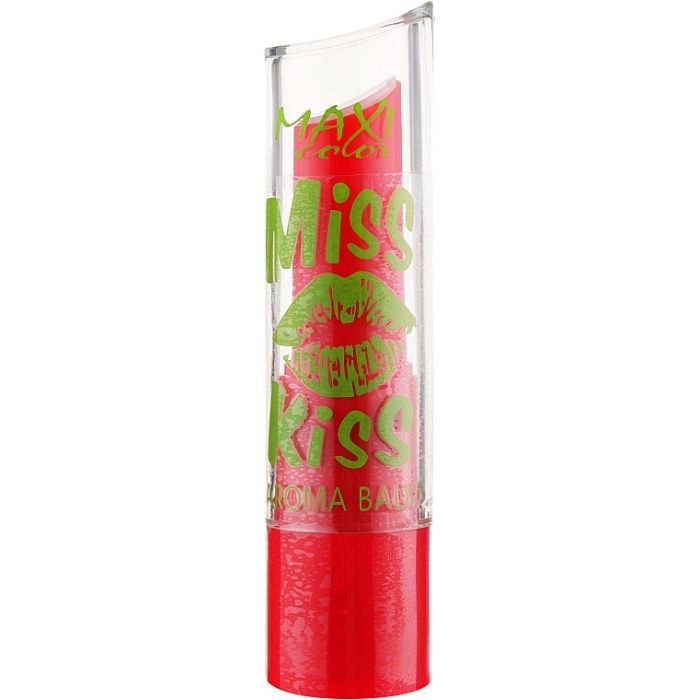 Гигиеническая помада Maxi Color Miss Kiss Арбуз (4823097108666)