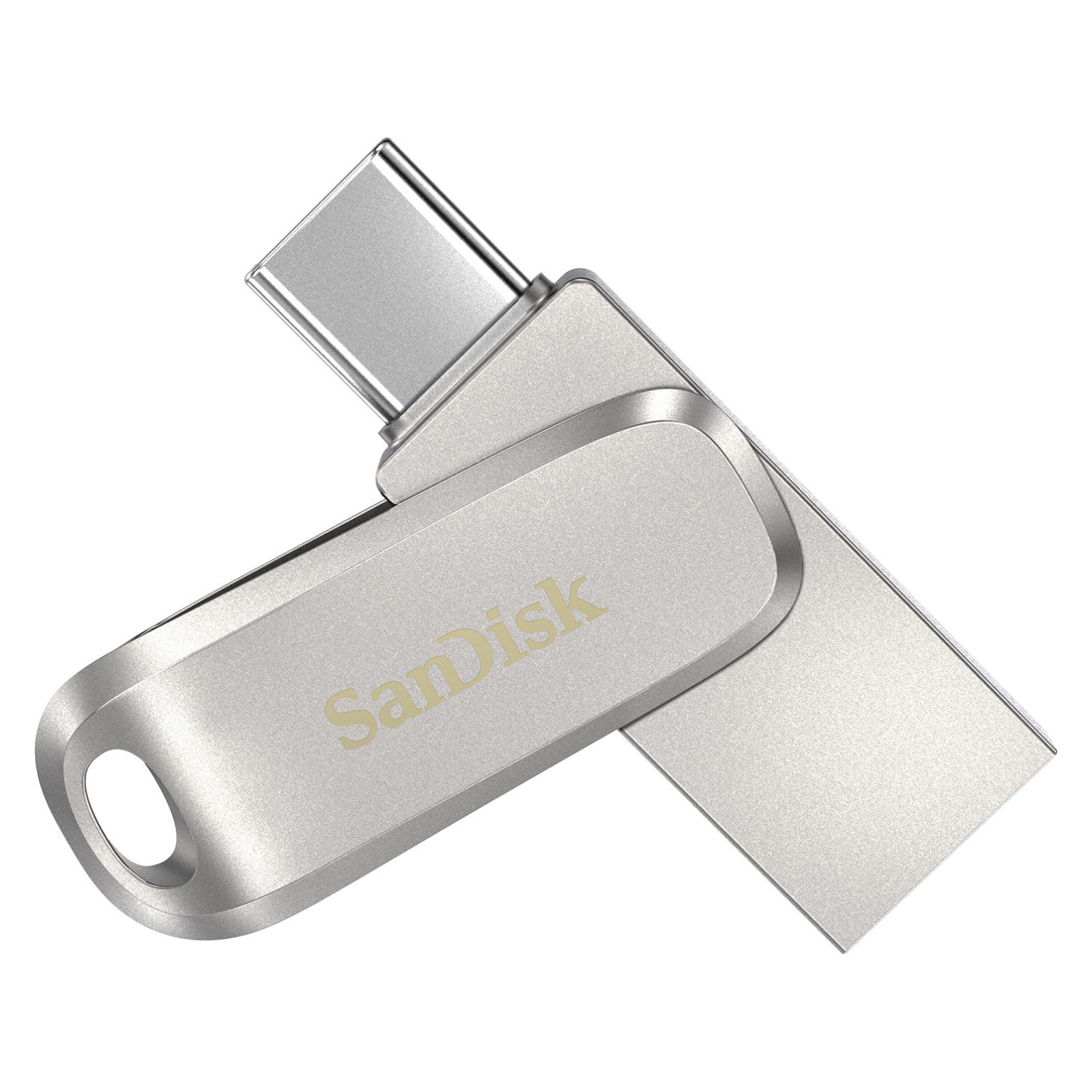 USB флеш накопитель SanDisk 64GB Dual Drive Luxe USB 3.1 + Type-C (SDDDC4-064G-G46) изображение 2
