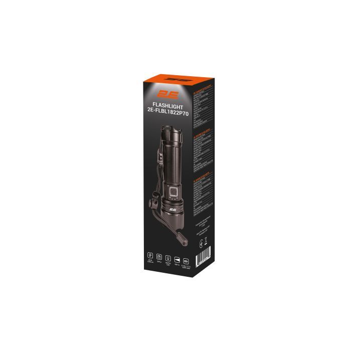 Фонарь 2E USB-C 2200мАг 1200лм 20Вт 5 функцій освітлення (2E-FLBL1822P70) изображение 11