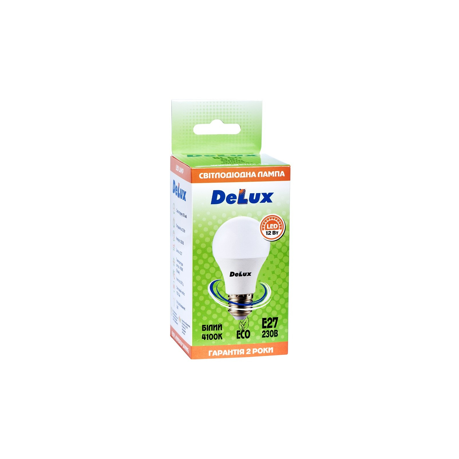 Лампочка Delux BL 60 12 Вт 4100K (90020466) изображение 2