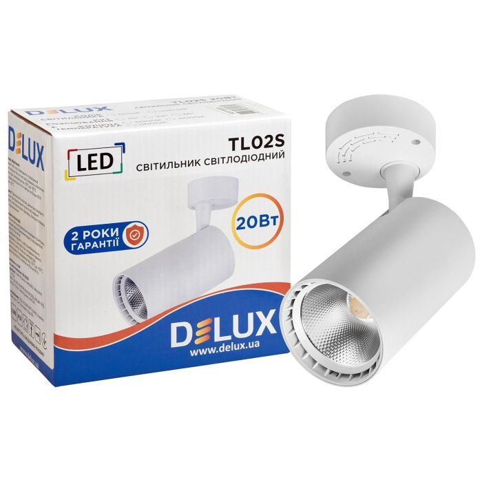 Спот Delux TL02S 20 Вт 4000K (90015900) изображение 3