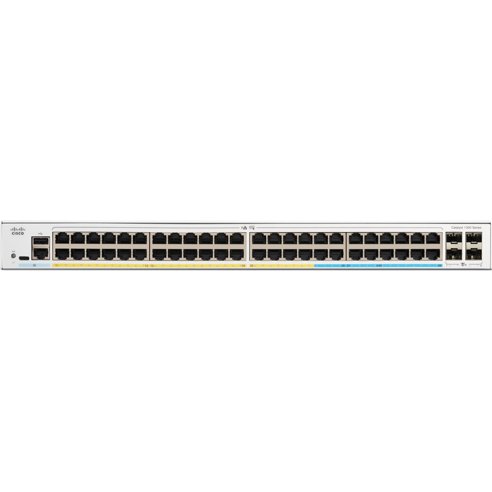 Коммутатор сетевой Cisco C1300-48P-4G изображение 2