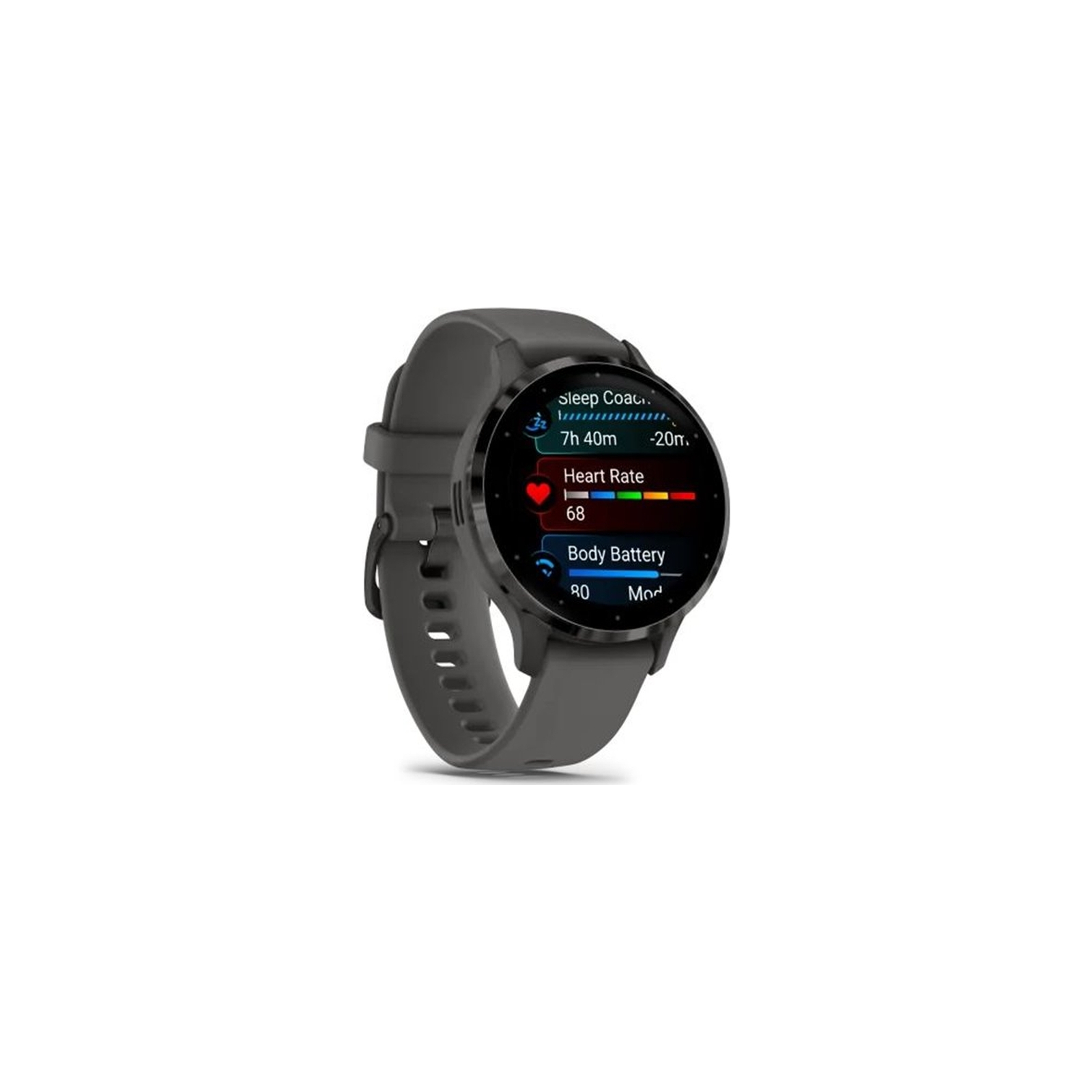 Смарт-годинник Garmin Venu 3S, Pebble Gray + Slate, GPS (010-02785-00) зображення 3