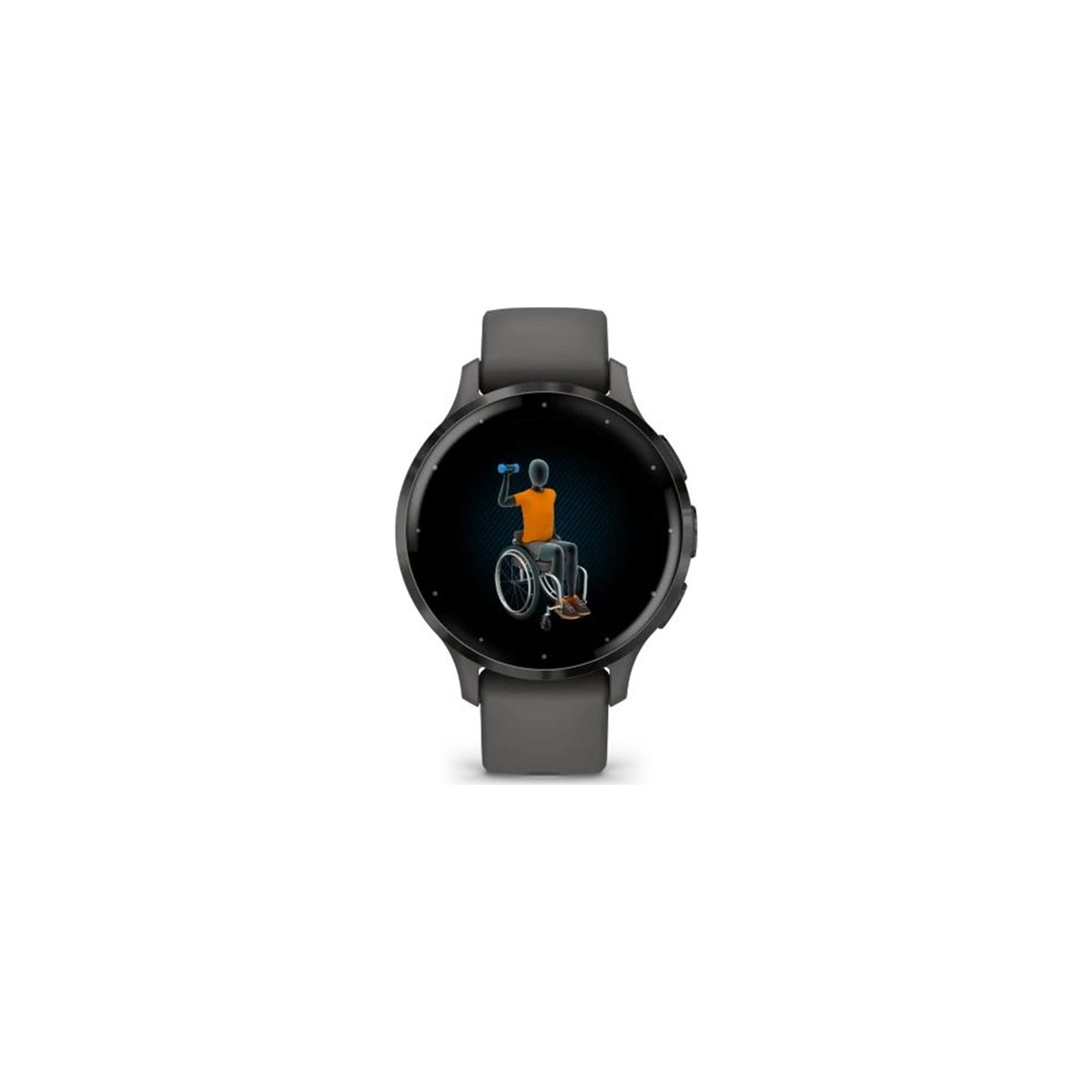 Смарт-годинник Garmin Venu 3S, Pebble Gray + Slate, GPS (010-02785-00) зображення 8