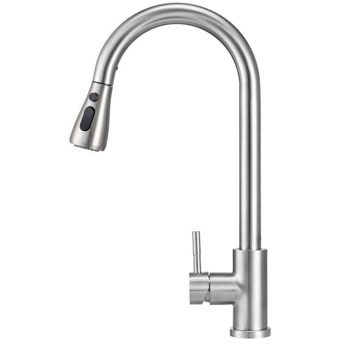 Смеситель GRANADO Campo LUX black shine (gz0501) изображение 2