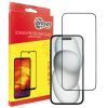Стекло защитное Dengos Full Glue iPhone 15 Plus (black) (TGFG-319)
